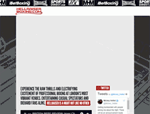 Tablet Screenshot of hellraiserboxing.com